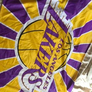 LA LAKERS flag